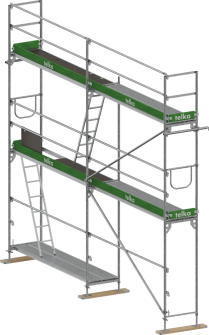 Rusztowania ramowe (elewacyjne) TELKA