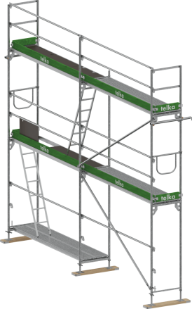 Rusztowania ramowe (elewacyjne) TELKA